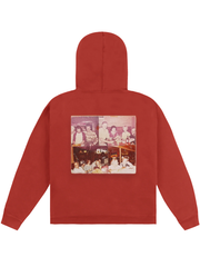 Zach Bryan Great American Bar Scene photo patch hoodie